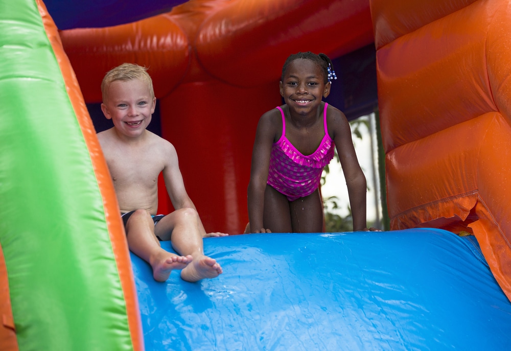 best garden water slide